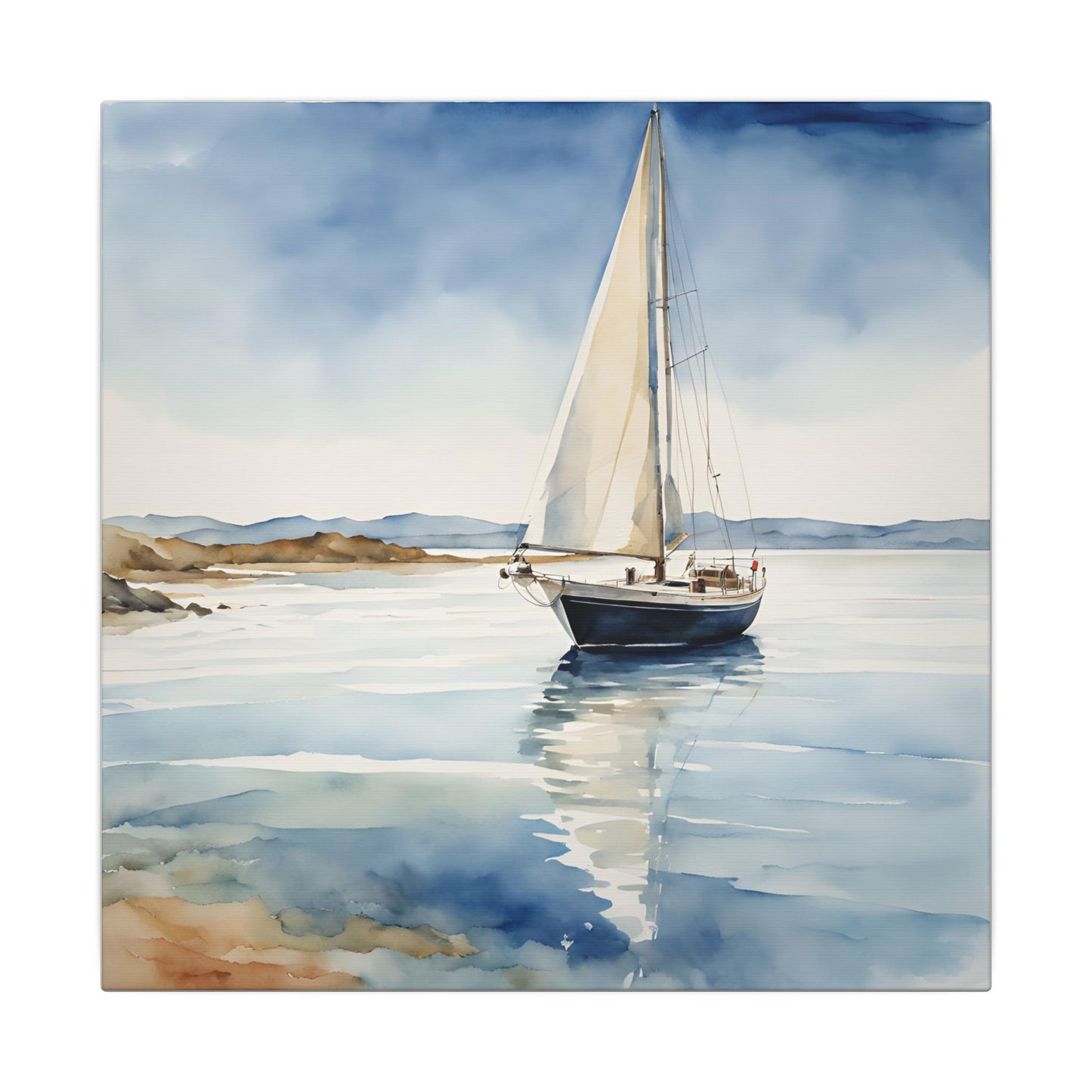 Matte Wall Canvas - Set Sail - Wheels & Wings Collection