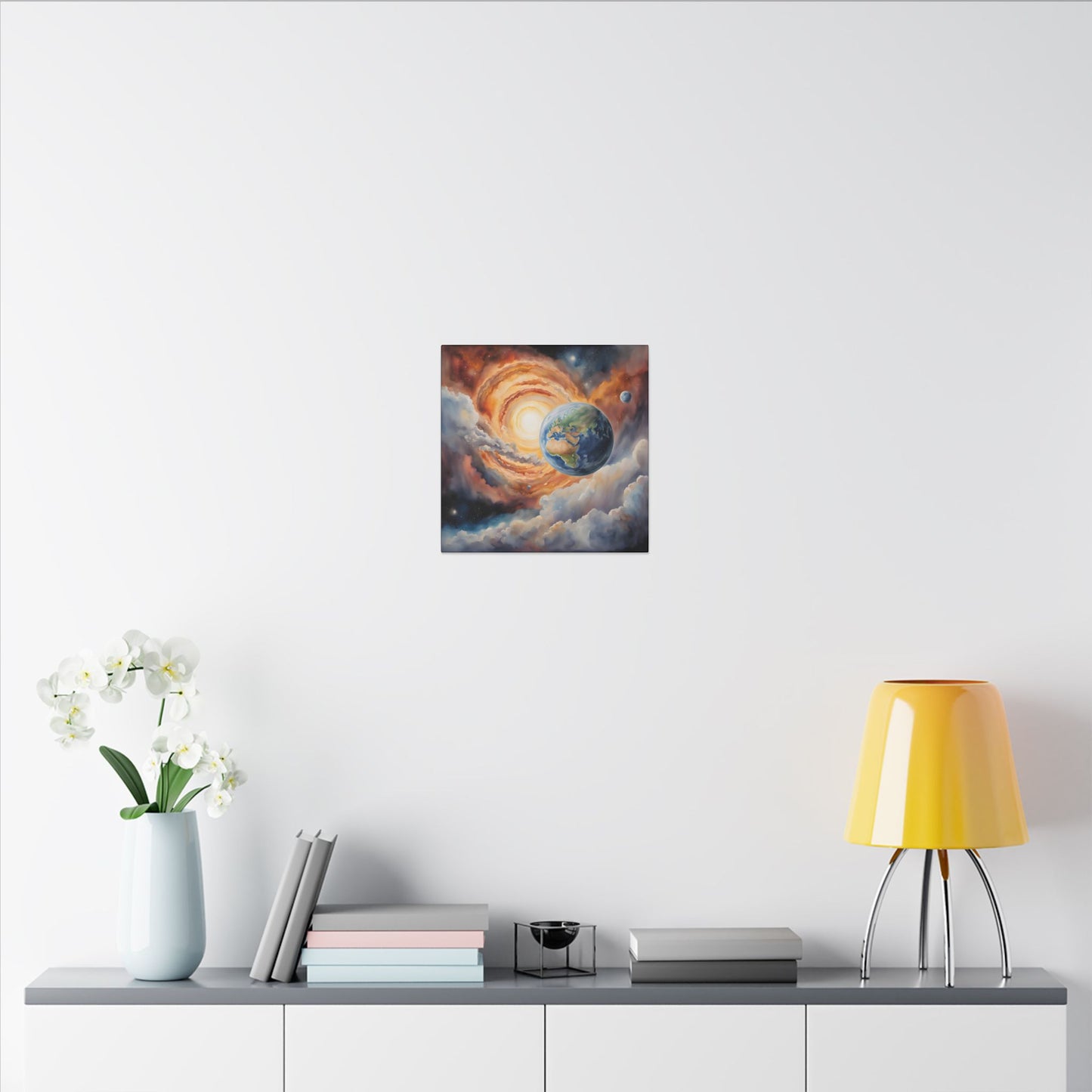 Matte Wall Canvas - Planet Earth - Beyond the Stars Collection