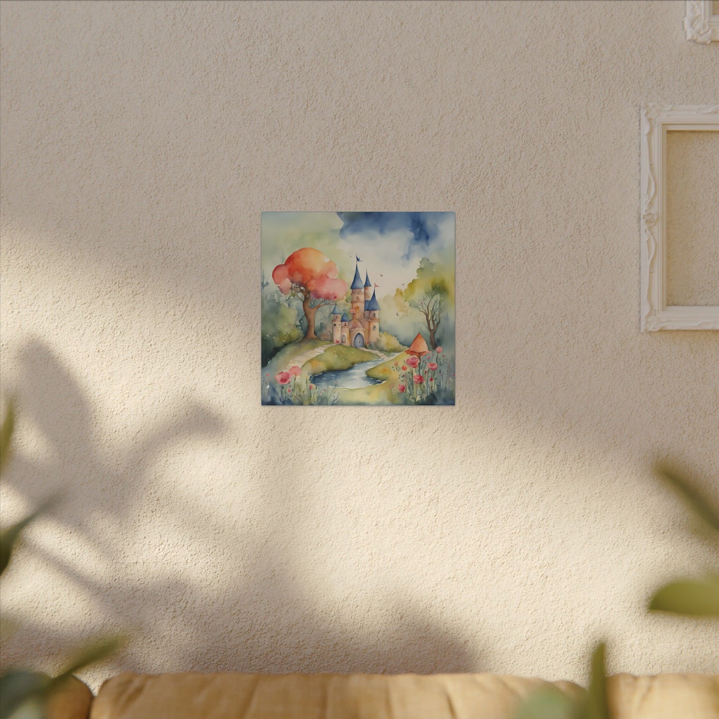 Matte Wall Canvas - Castlescape - Storybook Dreams Collection