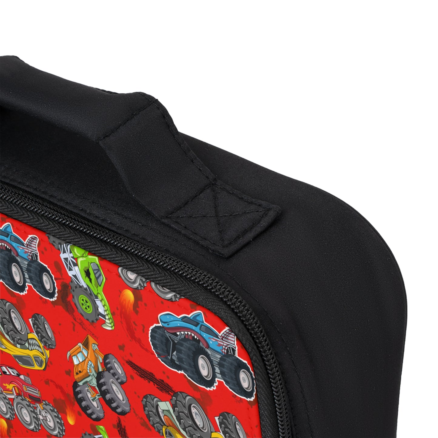 Lunch Bag - Monster Truck - Red Hot