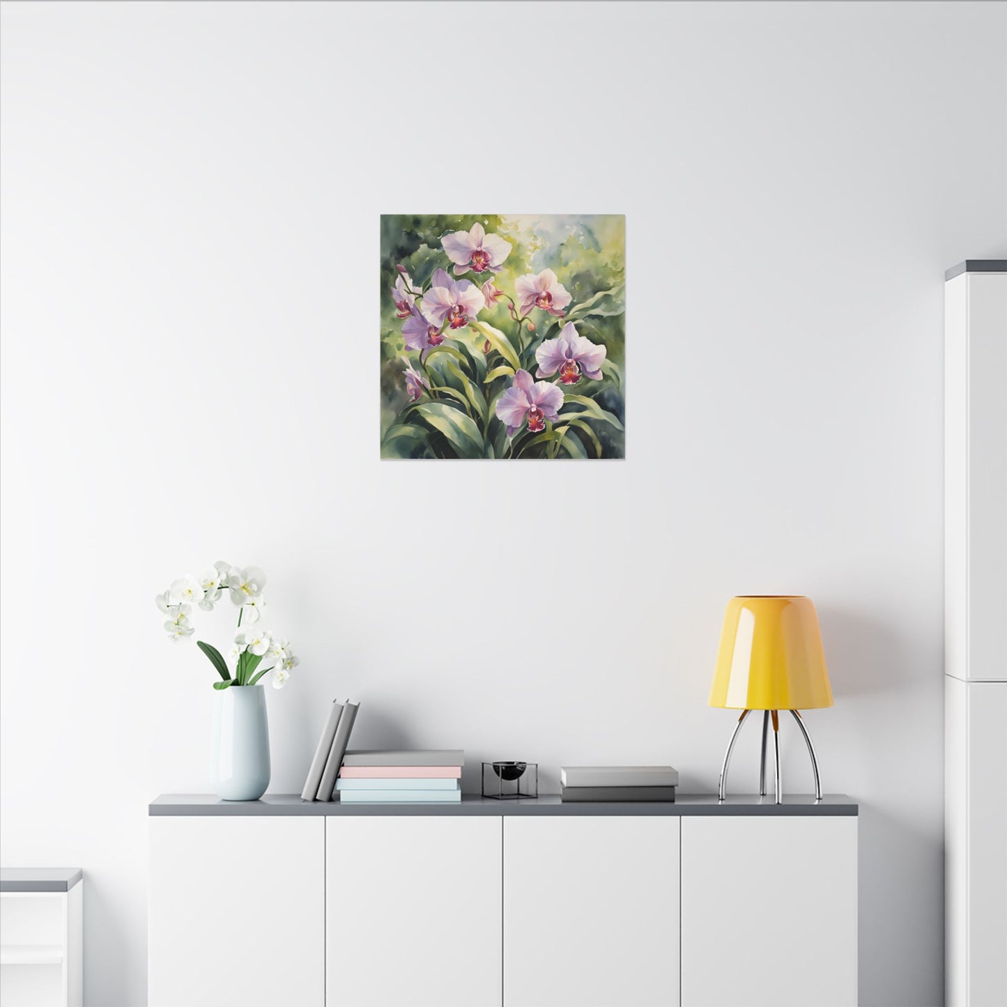 Matte Wall Canvas - Orchid - Bloom and Grow Collection