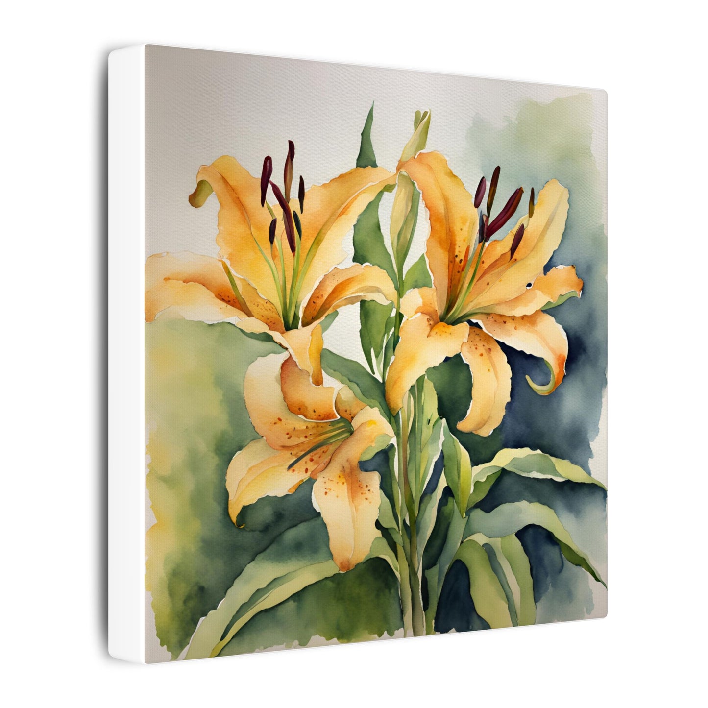 Matte Wall Canvas - Calla Lily - Bloom and Grow Collection