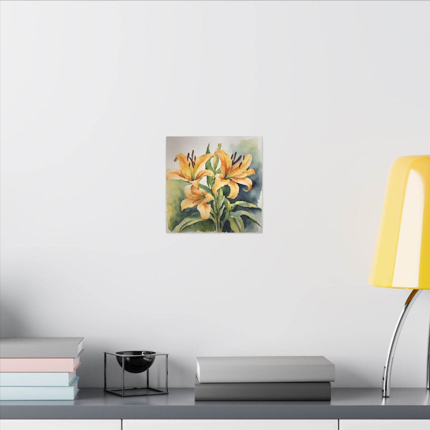 Matte Wall Canvas - Calla Lily - Bloom and Grow Collection