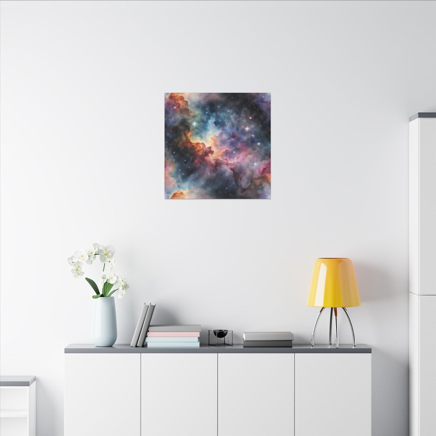 Matte Wall Canvas - Nebula Galaxy Two - Beyond the Stars Collection