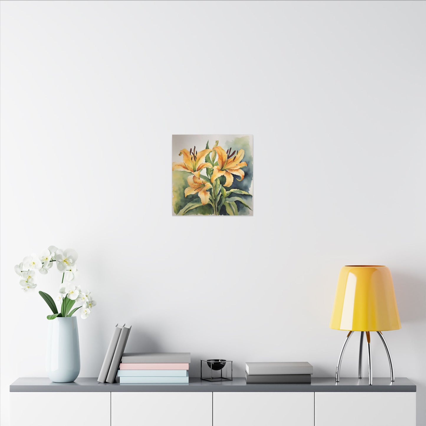 Matte Wall Canvas - Calla Lily - Bloom and Grow Collection
