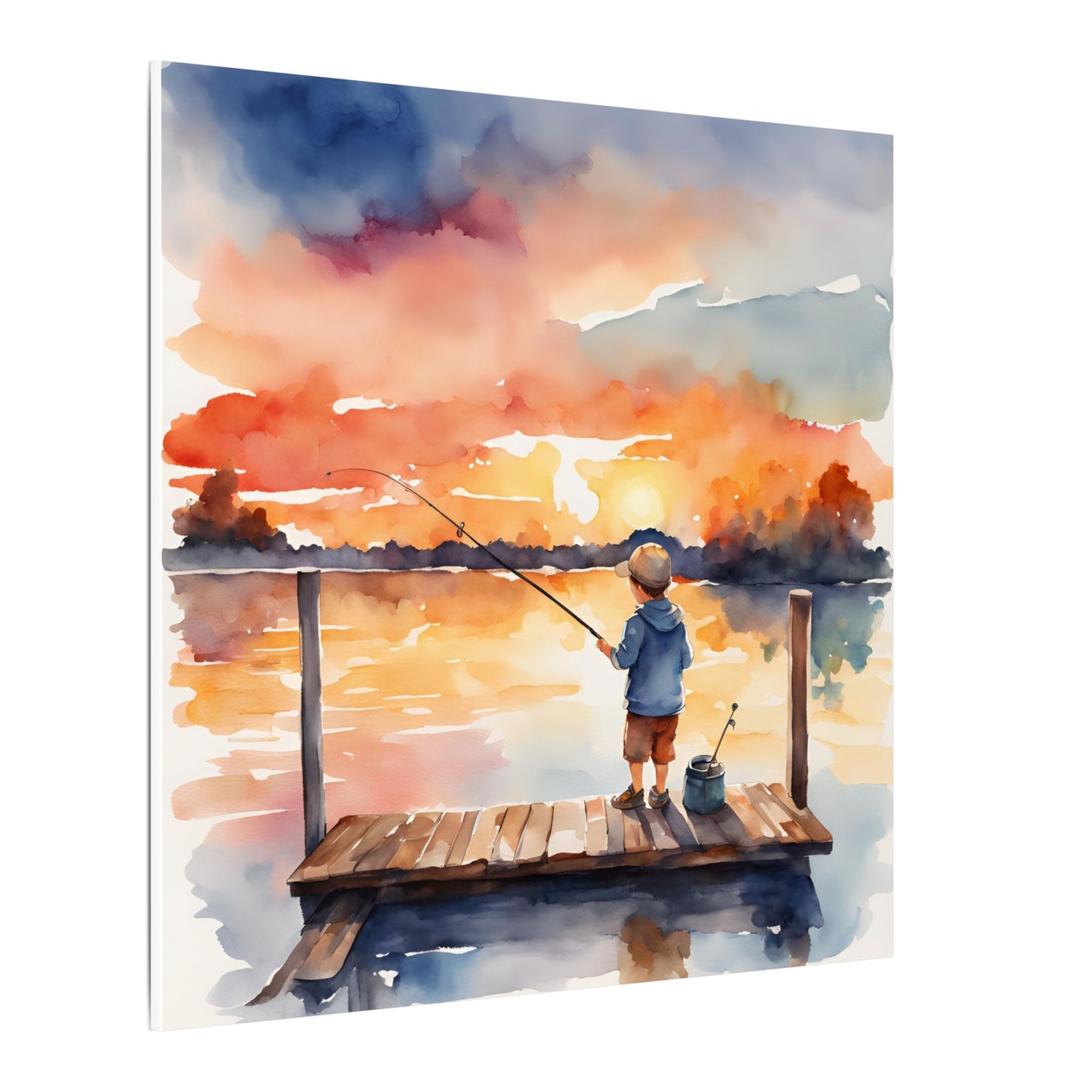 Matte Wall Canvas - Fishing - The Great Outdoors Collection