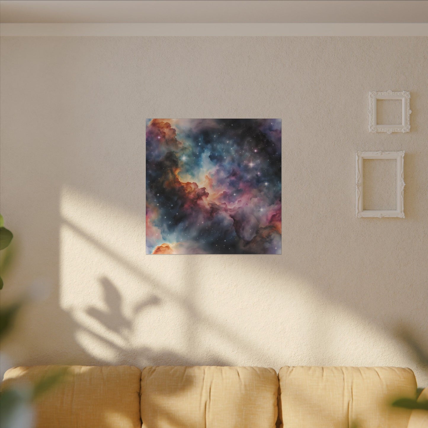 Matte Wall Canvas - Nebula Galaxy Two - Beyond the Stars Collection