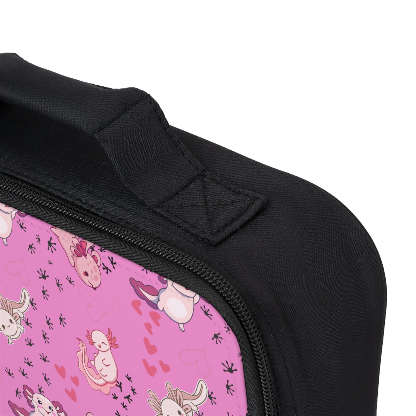 Lunch Bag - Axolotl - Bubblegum