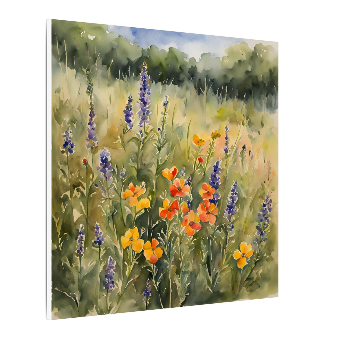 Matte Wall Canvas - Texas Wildflower - Bloom and Grow Collection