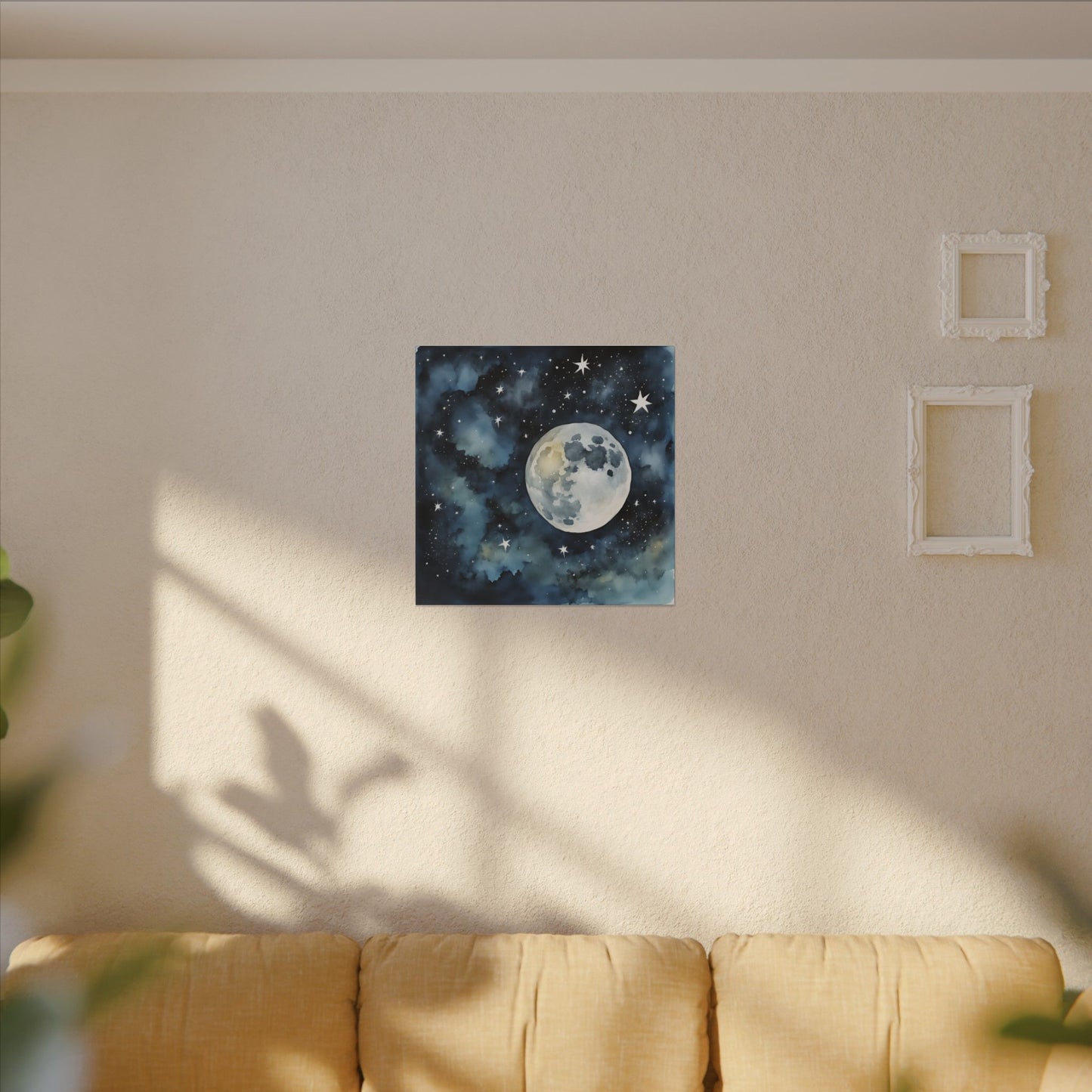 Matte Wall Canvas - Moon - Beyond the Stars Collection