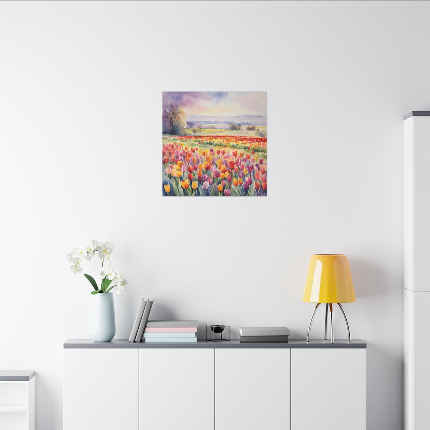 Matte Wall Canvas - Tulip - Bloom and Grow Collection
