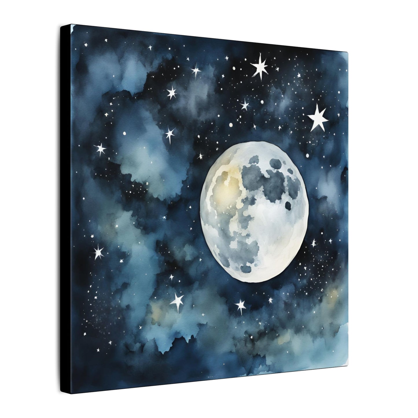 Matte Wall Canvas - Moon - Beyond the Stars Collection