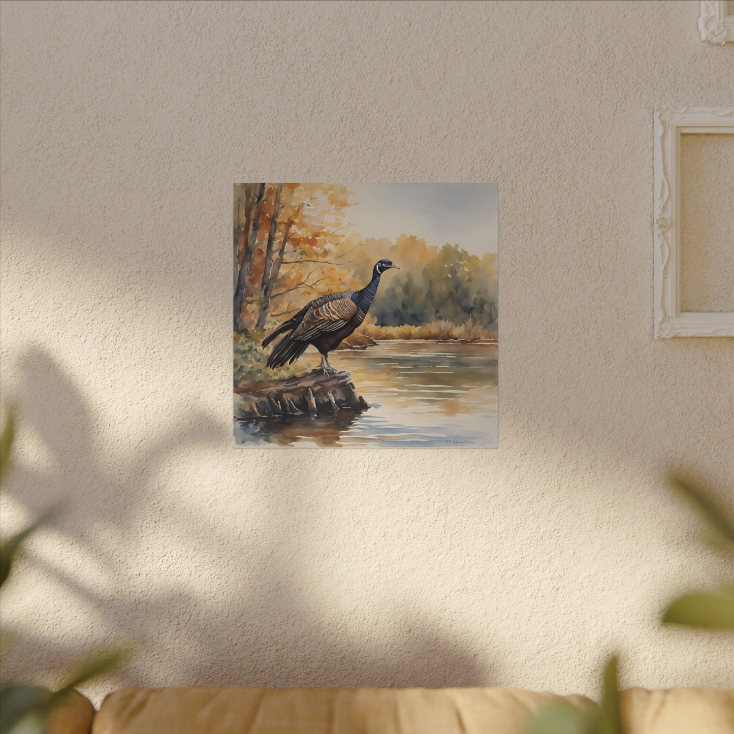 Matte Wall Canvas - Wild Turkey - The Great Outdoors Collection