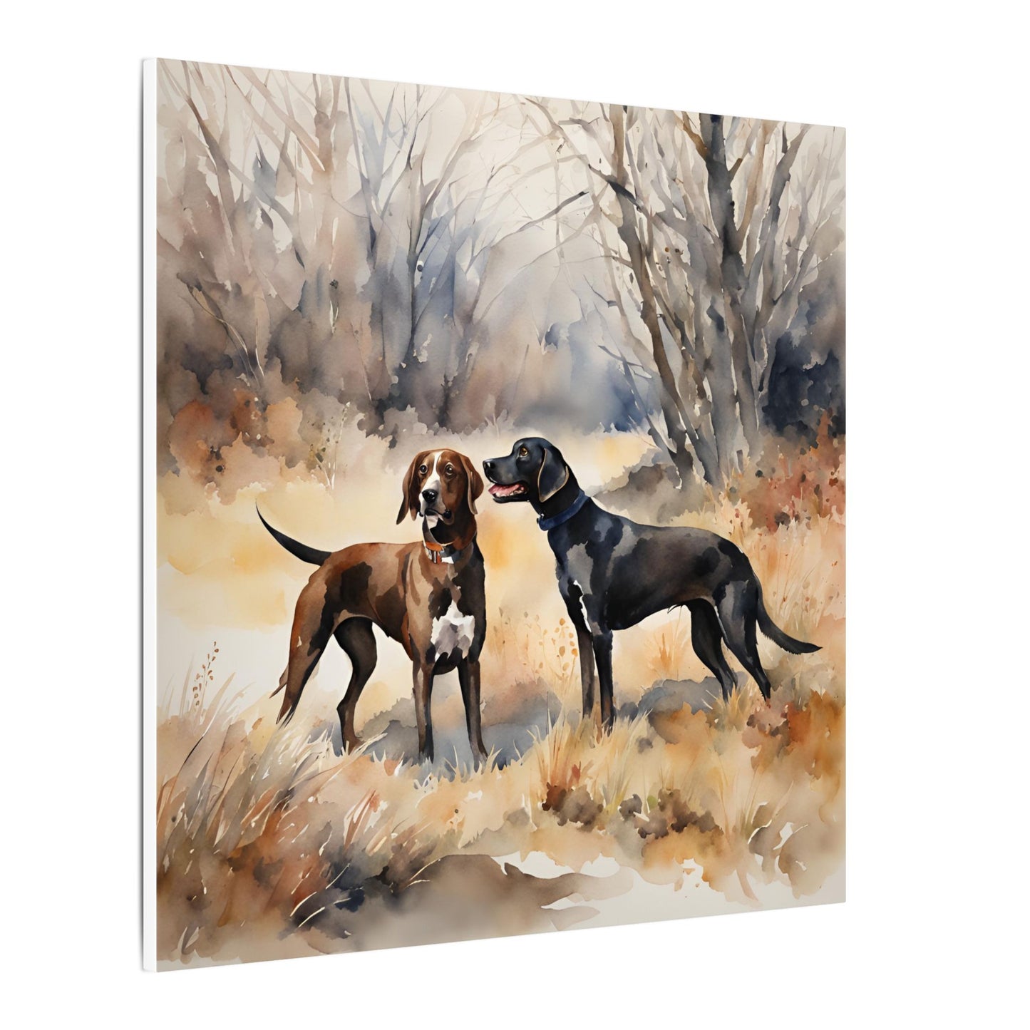 Matte Wall Canvas - Hounds - The Great Outdoors Collection