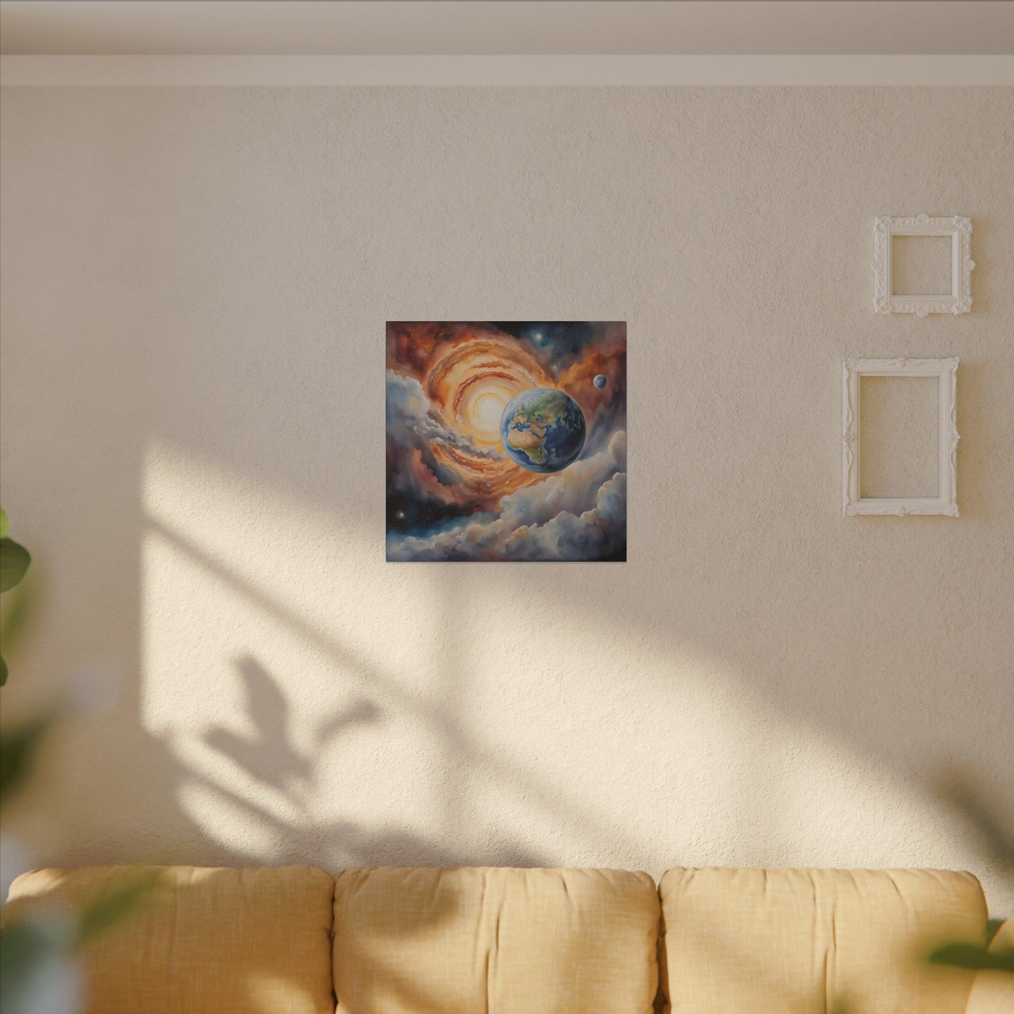 Matte Wall Canvas - Planet Earth - Beyond the Stars Collection