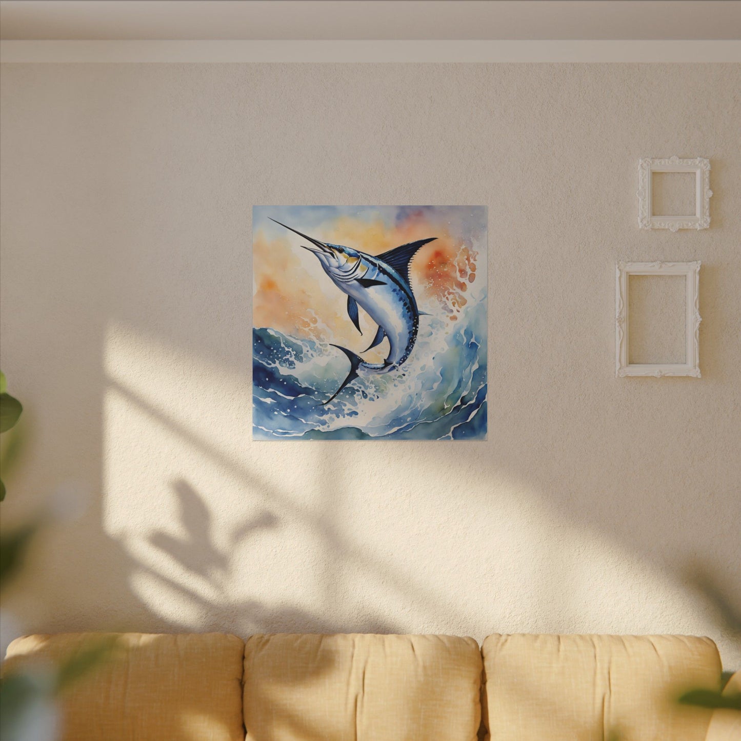 Matte Wall Canvas - Swordfish - The Great Outdoors Collection