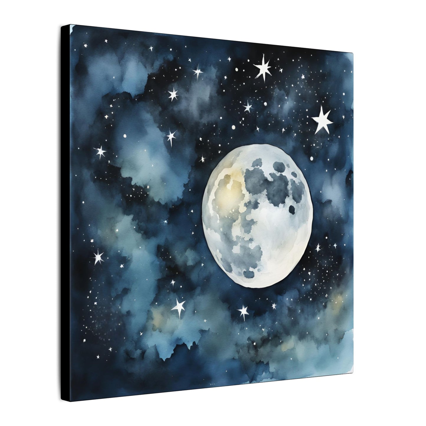 Matte Wall Canvas - Moon - Beyond the Stars Collection