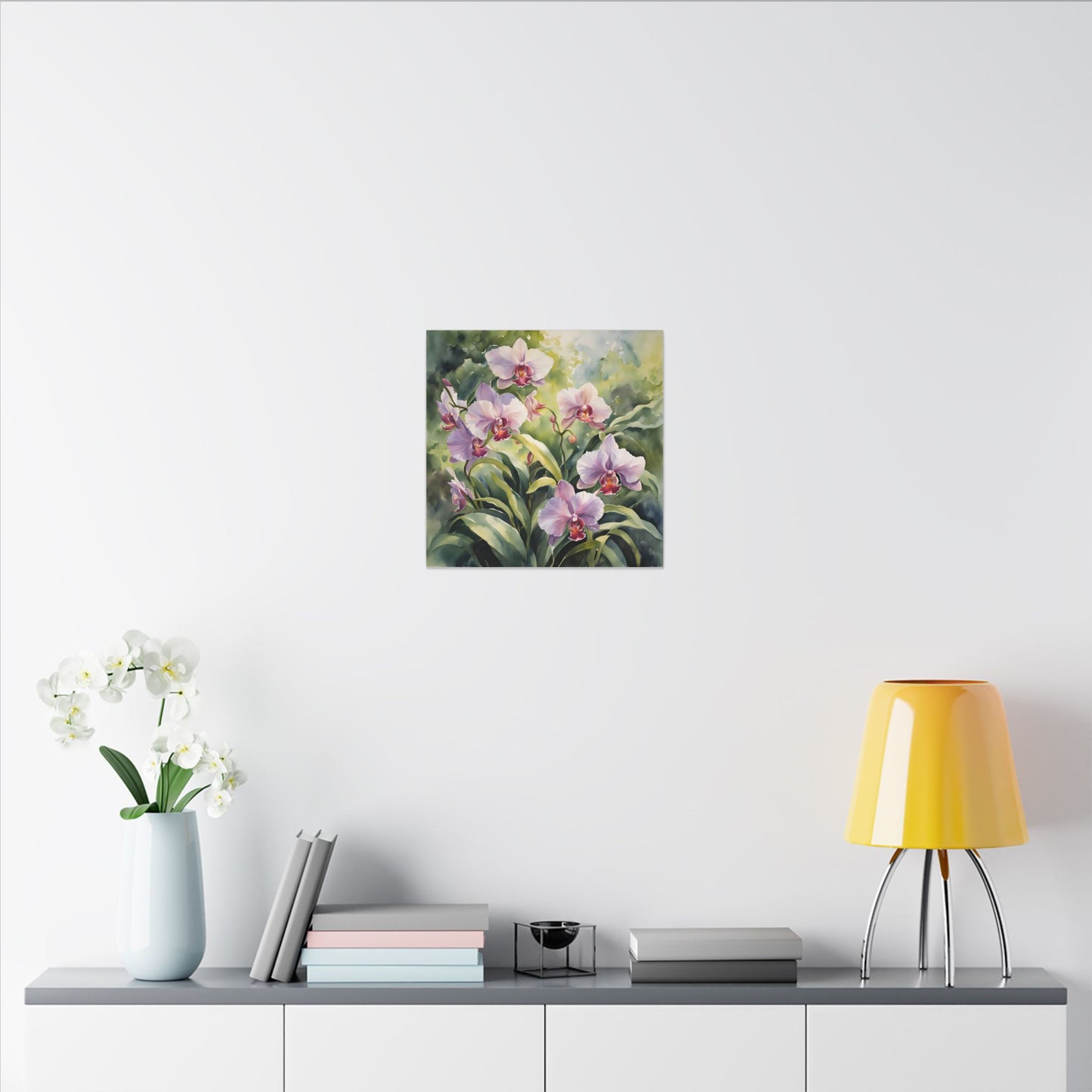 Matte Wall Canvas - Orchid - Bloom and Grow Collection