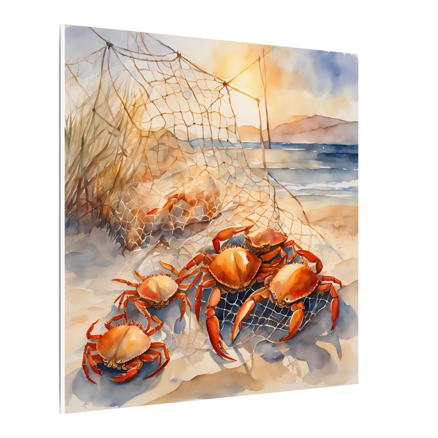 Matte Wall Canvas - Crabbin - The Great Outdoors Collection