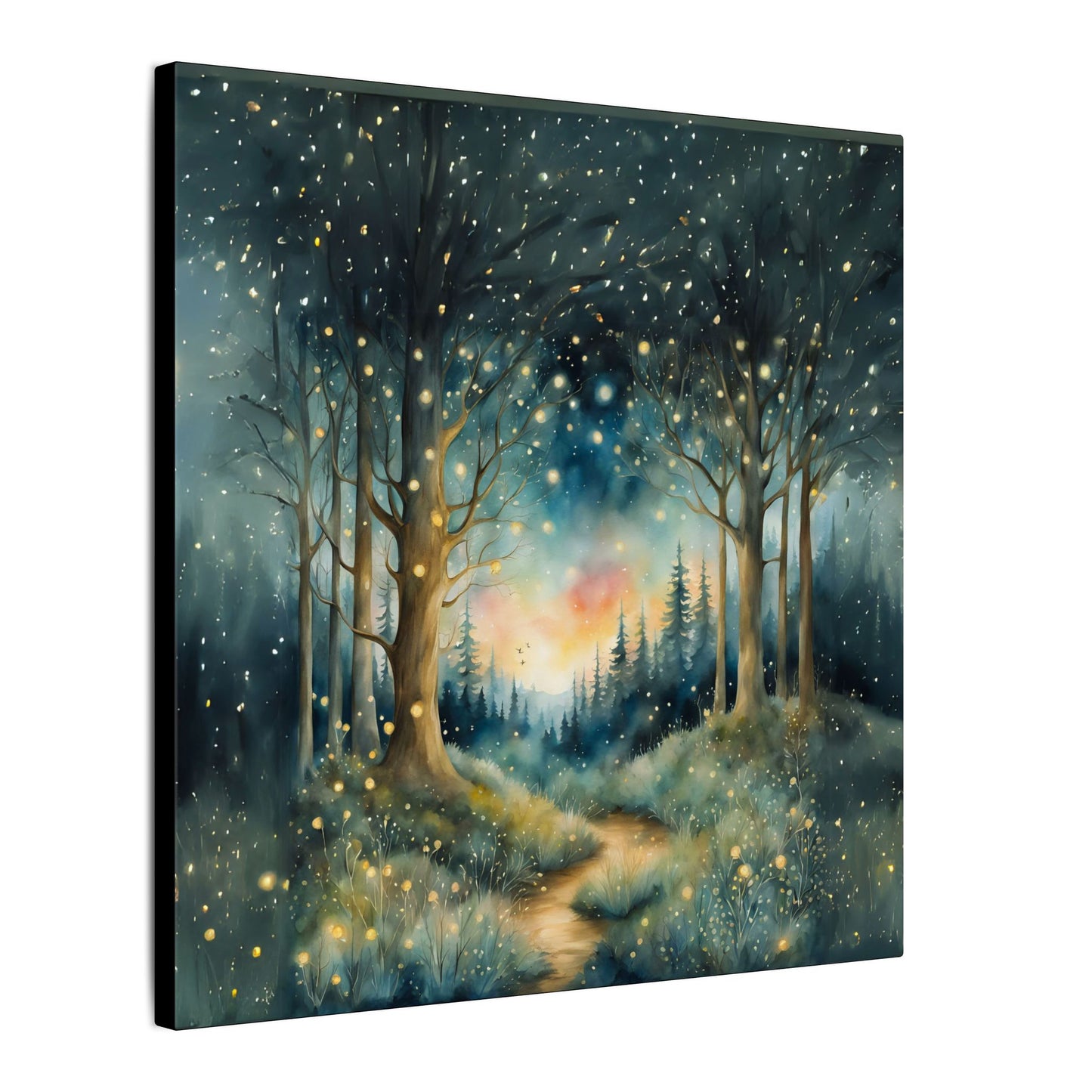 Matte Wall Canvas - Whimsical Forest