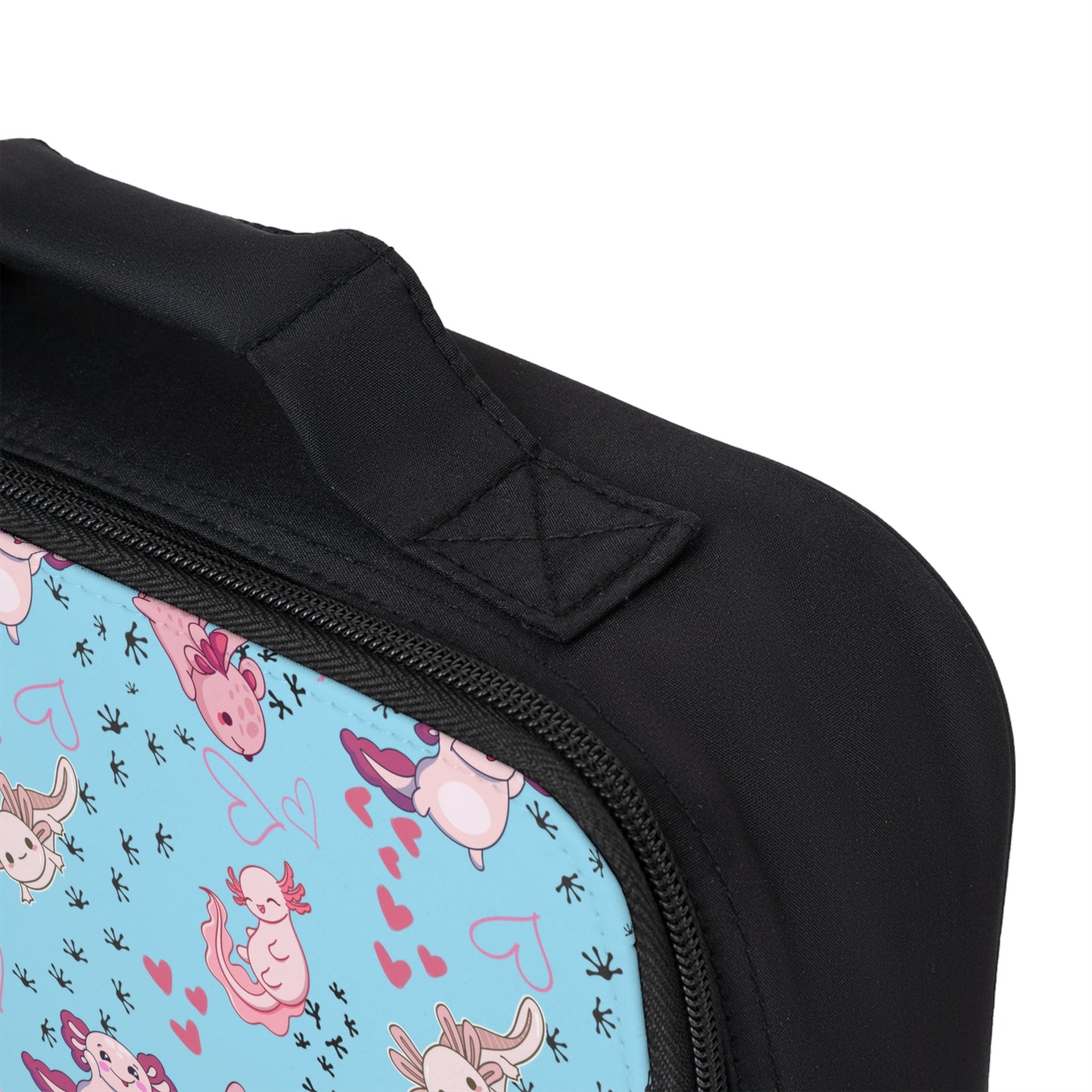 Lunch Bag - Axolotl - Arctic Blue