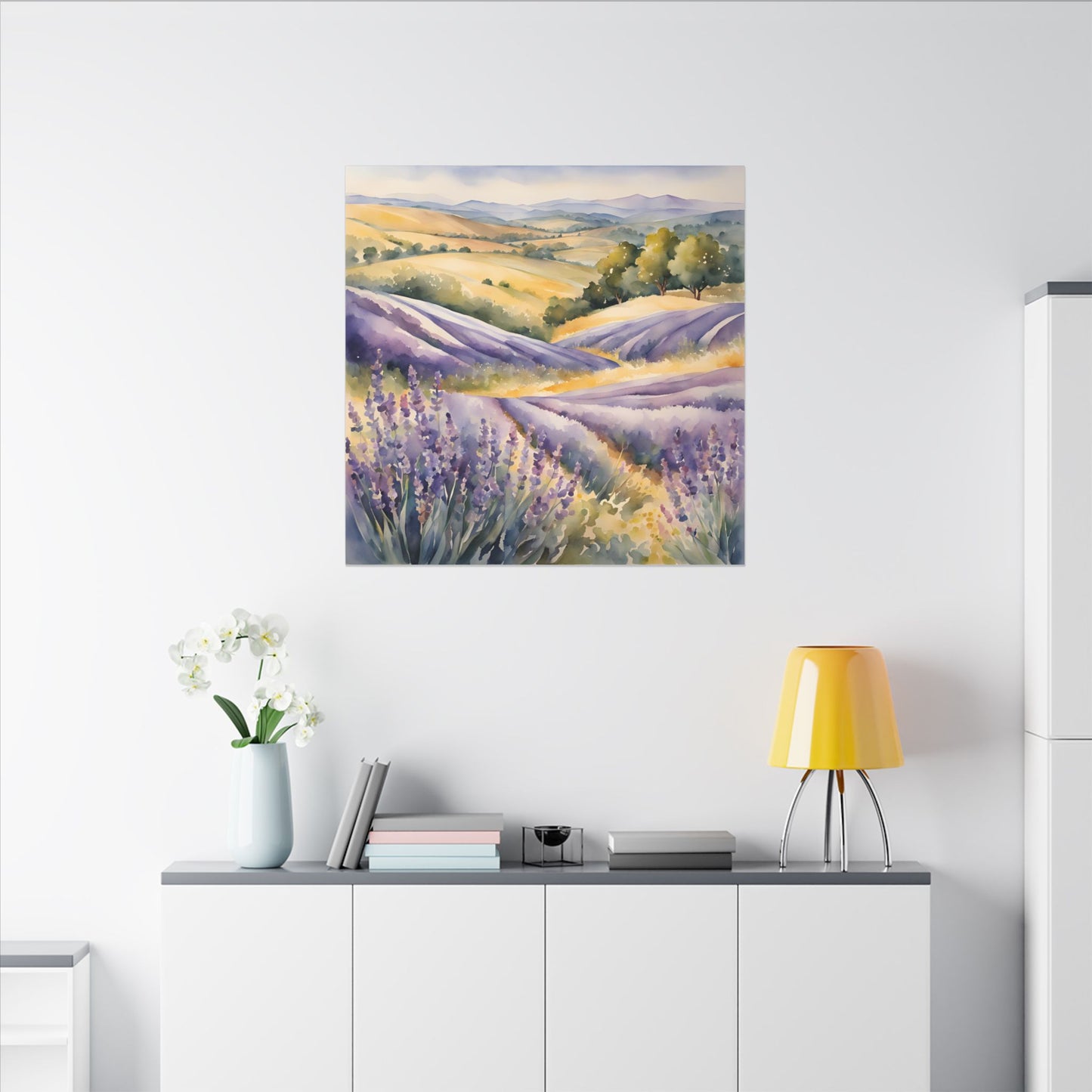 Matte Wall Canvas - Lavender - Bloom and Grow Collection