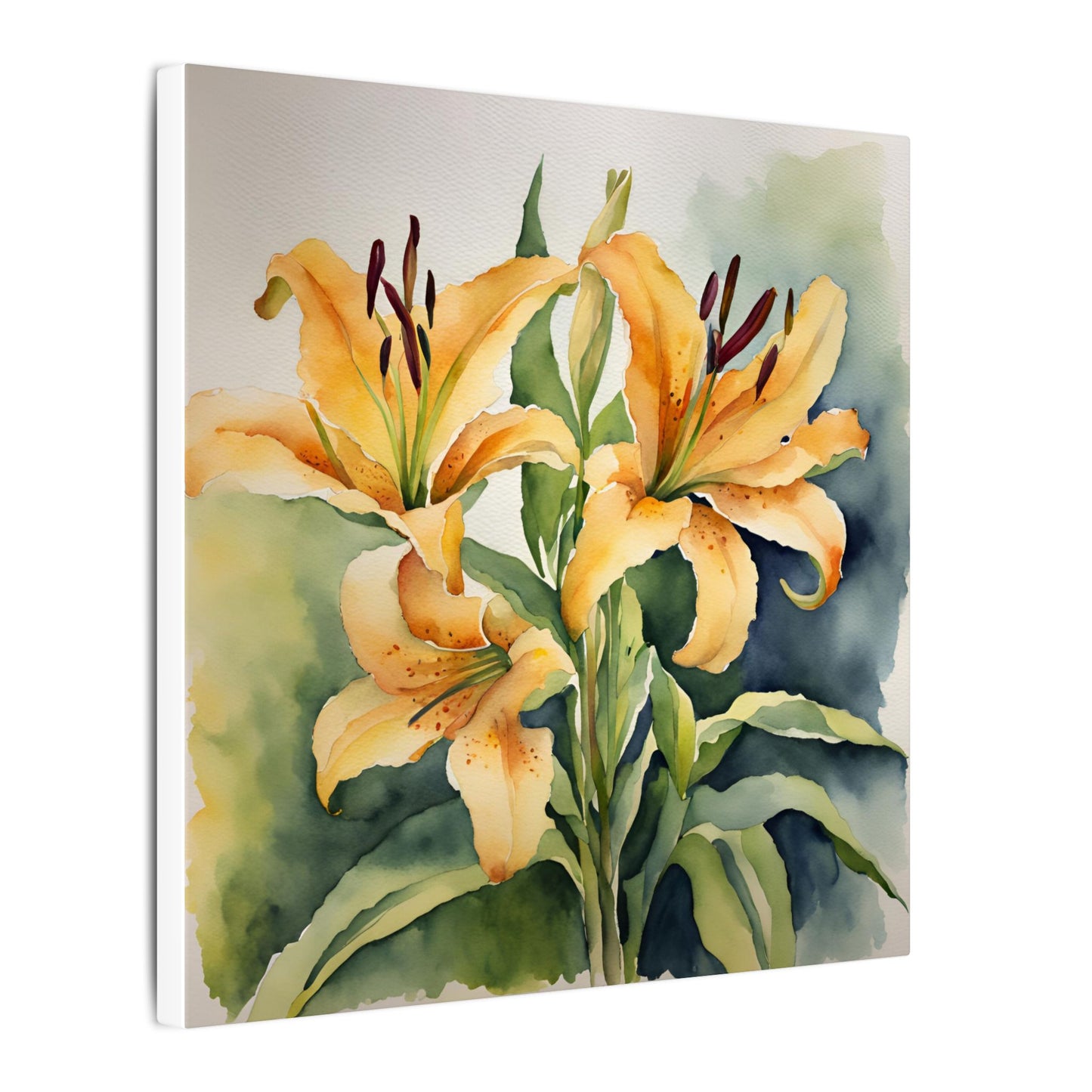 Matte Wall Canvas - Calla Lily - Bloom and Grow Collection