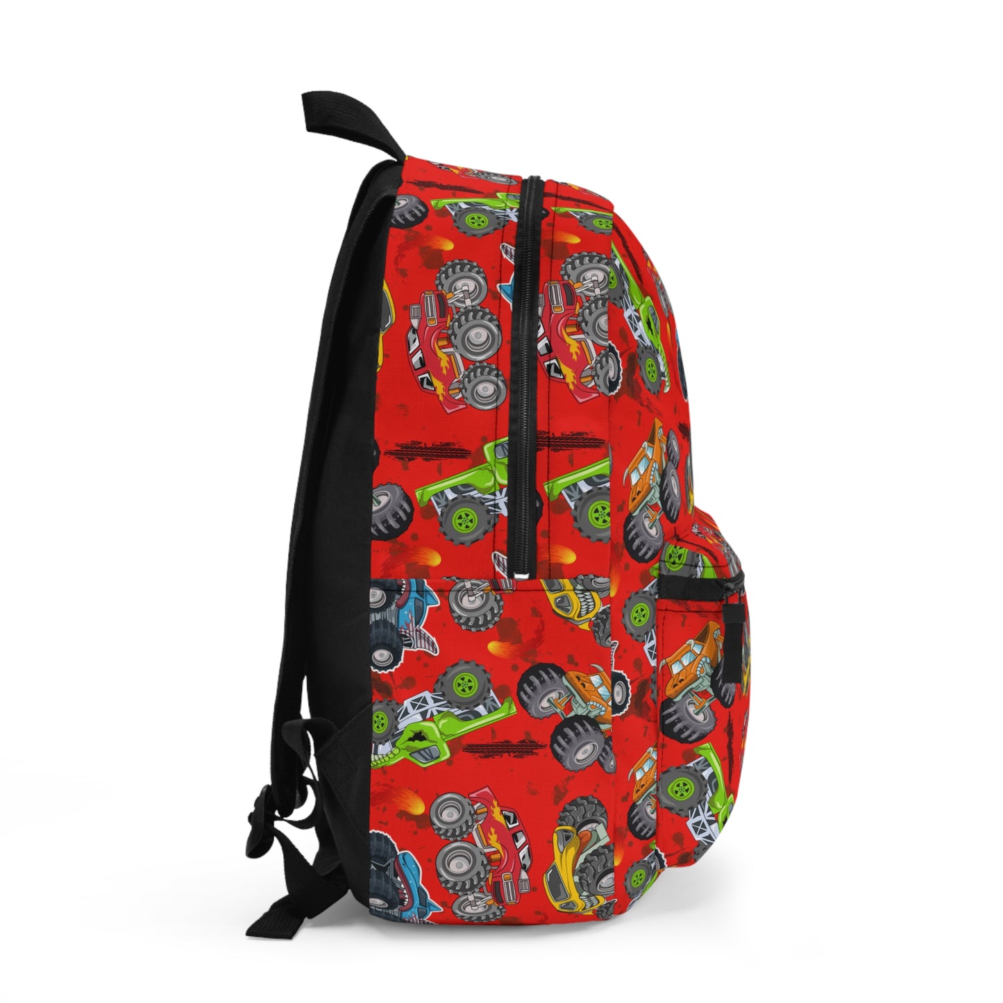 Backpack - Monster Truck - Red Hot
