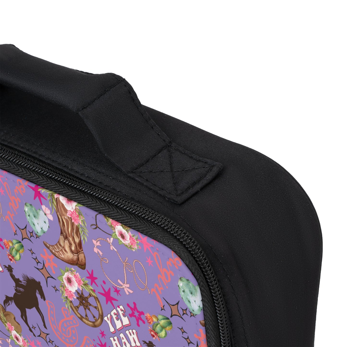 Lunch Bag - Cowgirl - Lavender