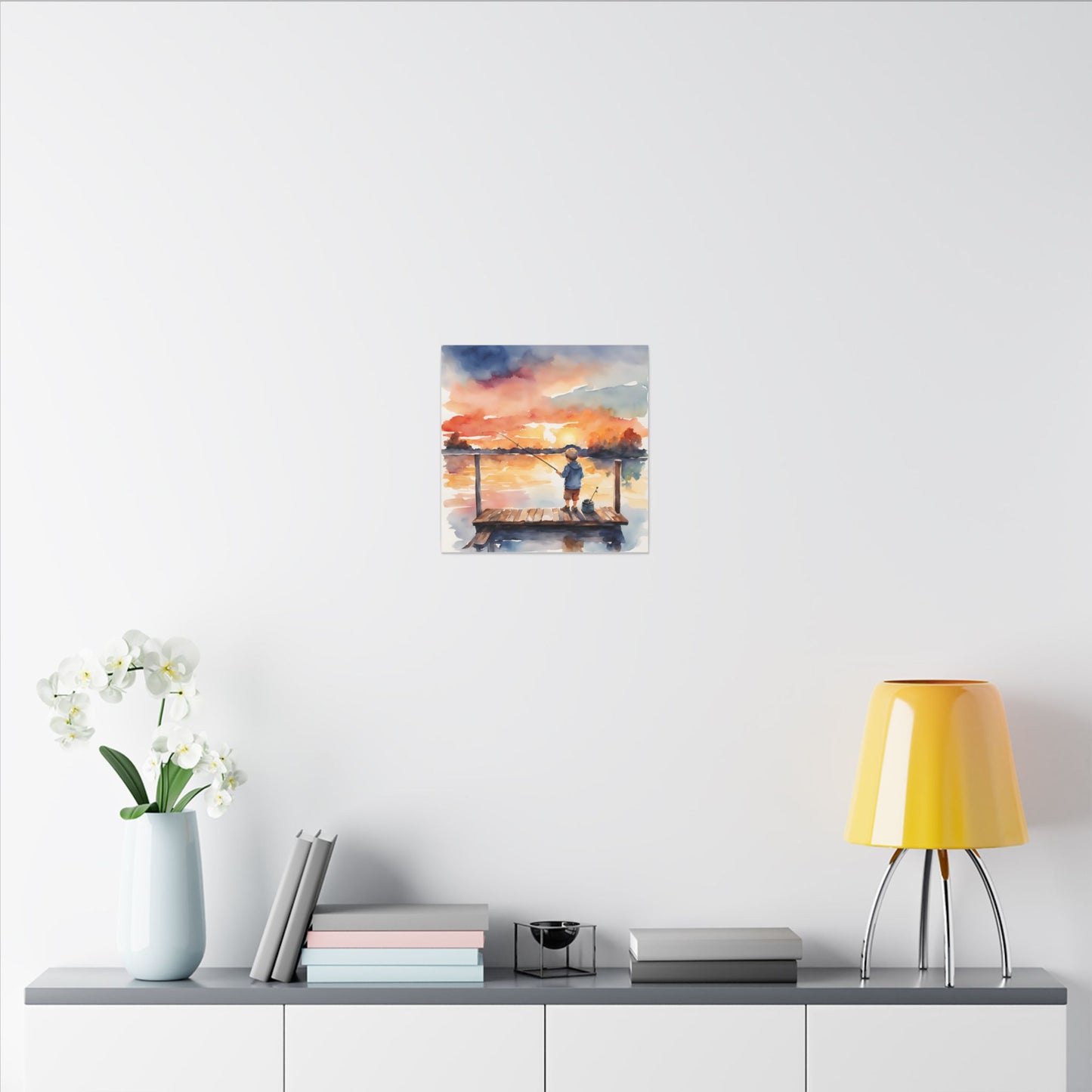 Matte Wall Canvas - Fishing - The Great Outdoors Collection