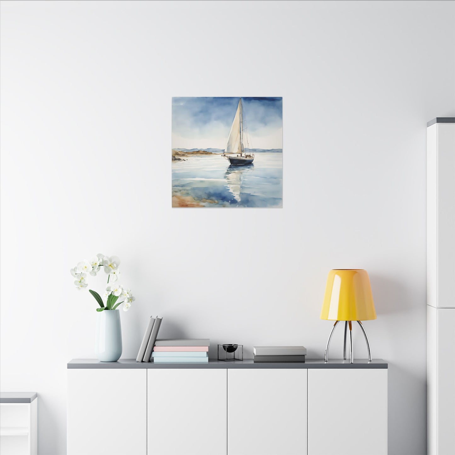 Matte Wall Canvas - Set Sail - Wheels & Wings Collection