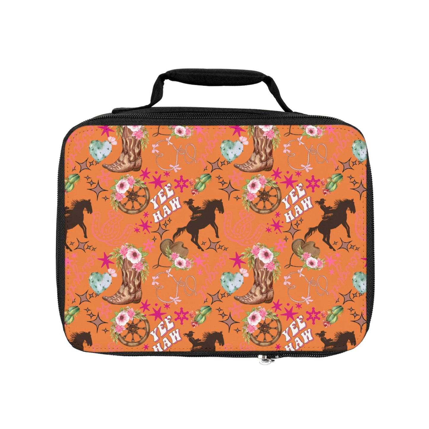 Lunch Bag - Cowgirl - Natural Hide