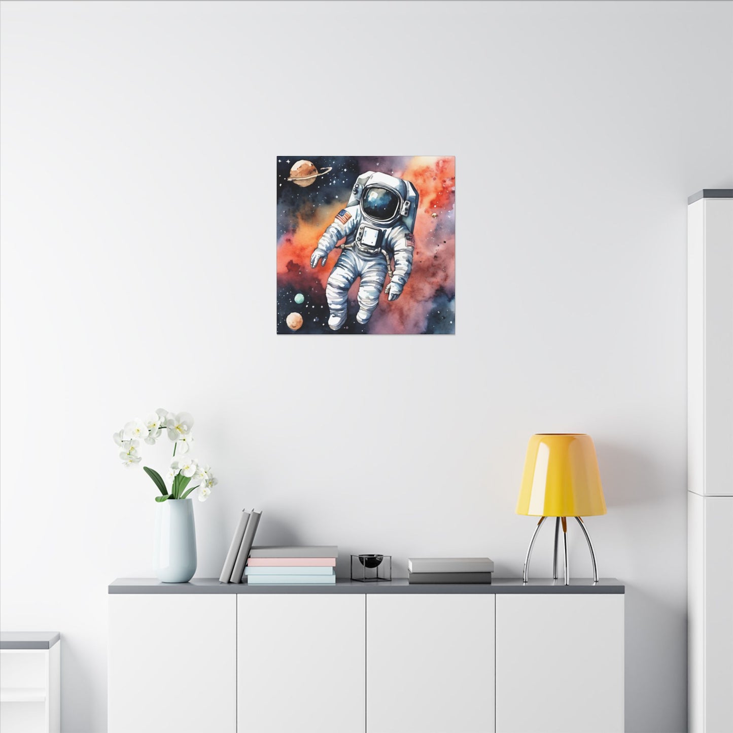 Matte Wall Canvas - Astronaut - Beyond the Stars Collection
