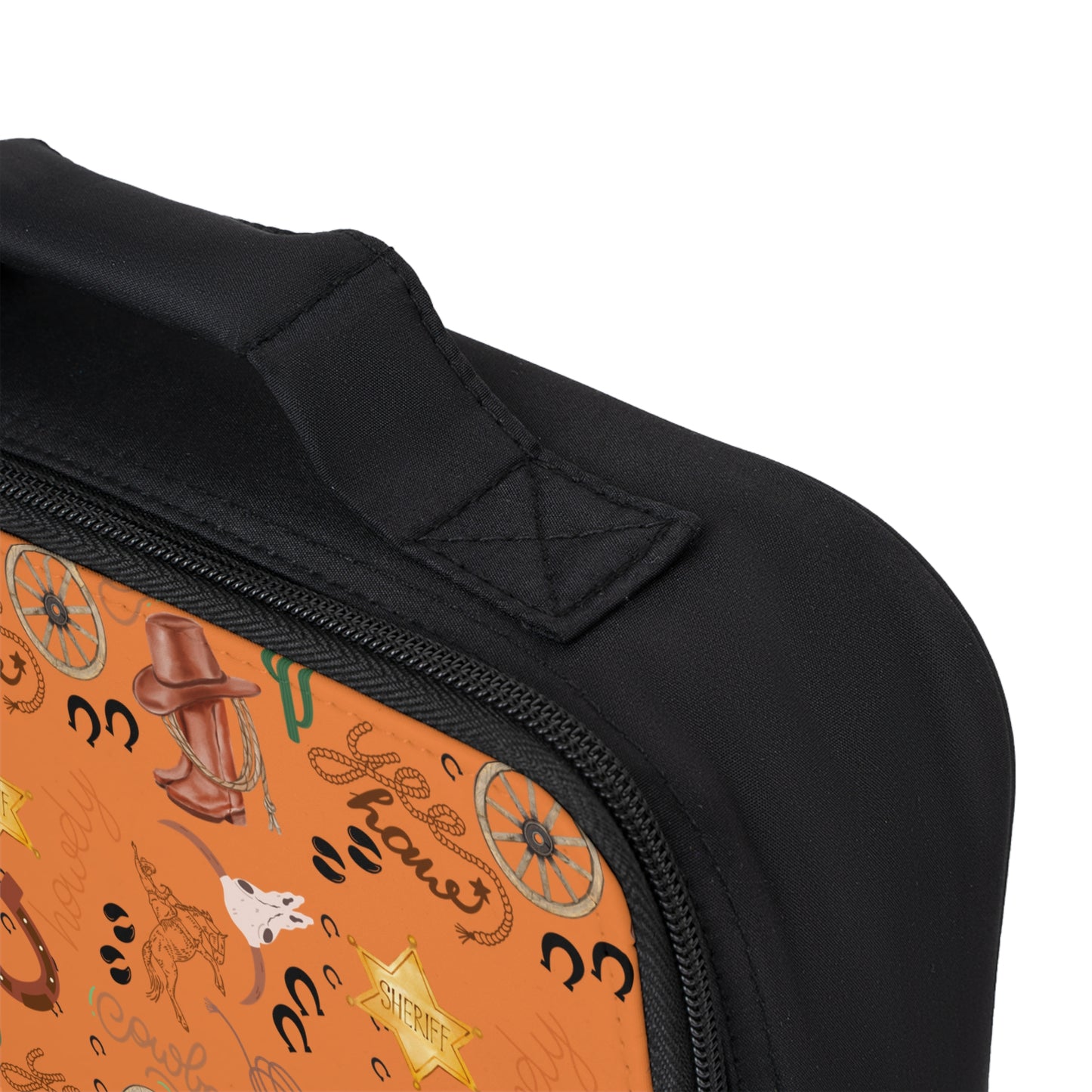 Lunch Bag - Cowboy - Natural Hide