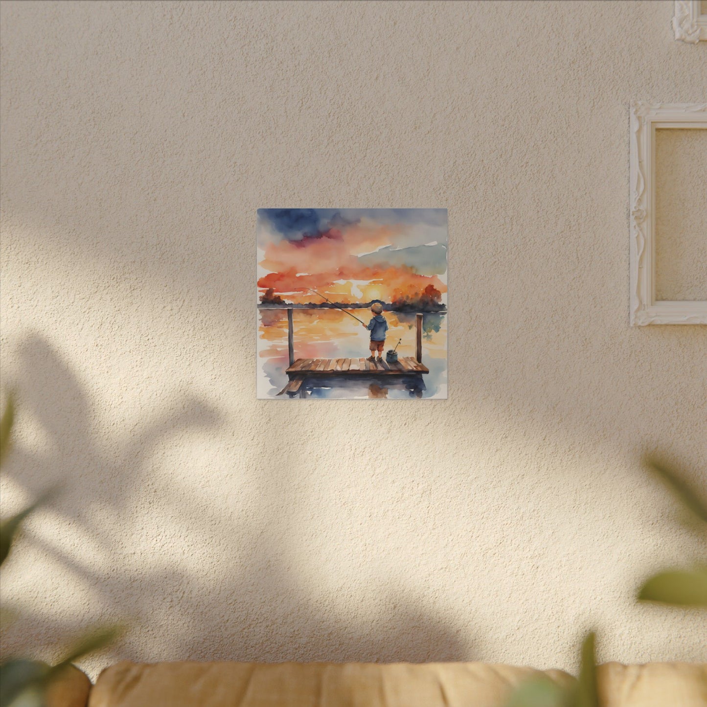 Matte Wall Canvas - Fishing - The Great Outdoors Collection