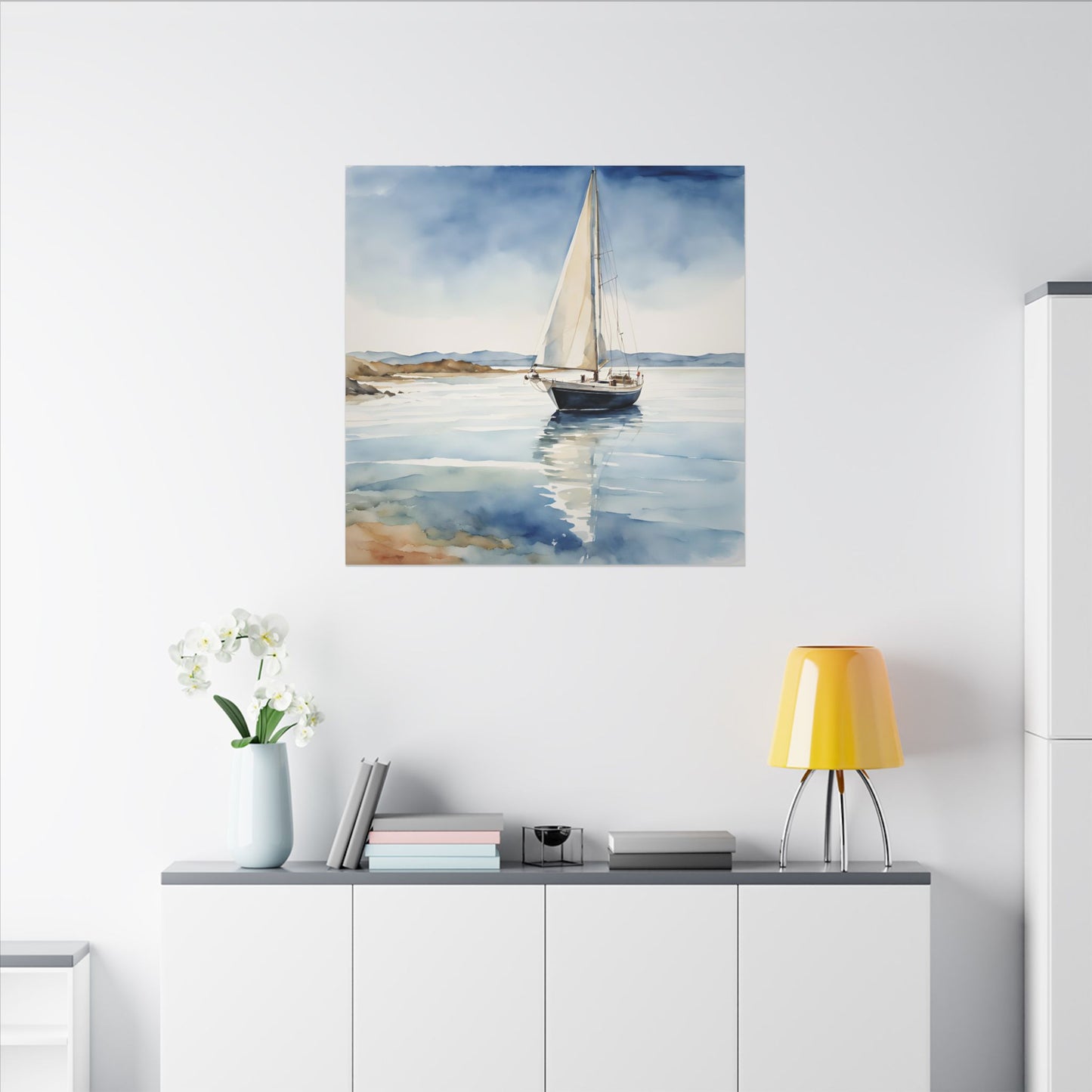 Matte Wall Canvas - Set Sail - Wheels & Wings Collection