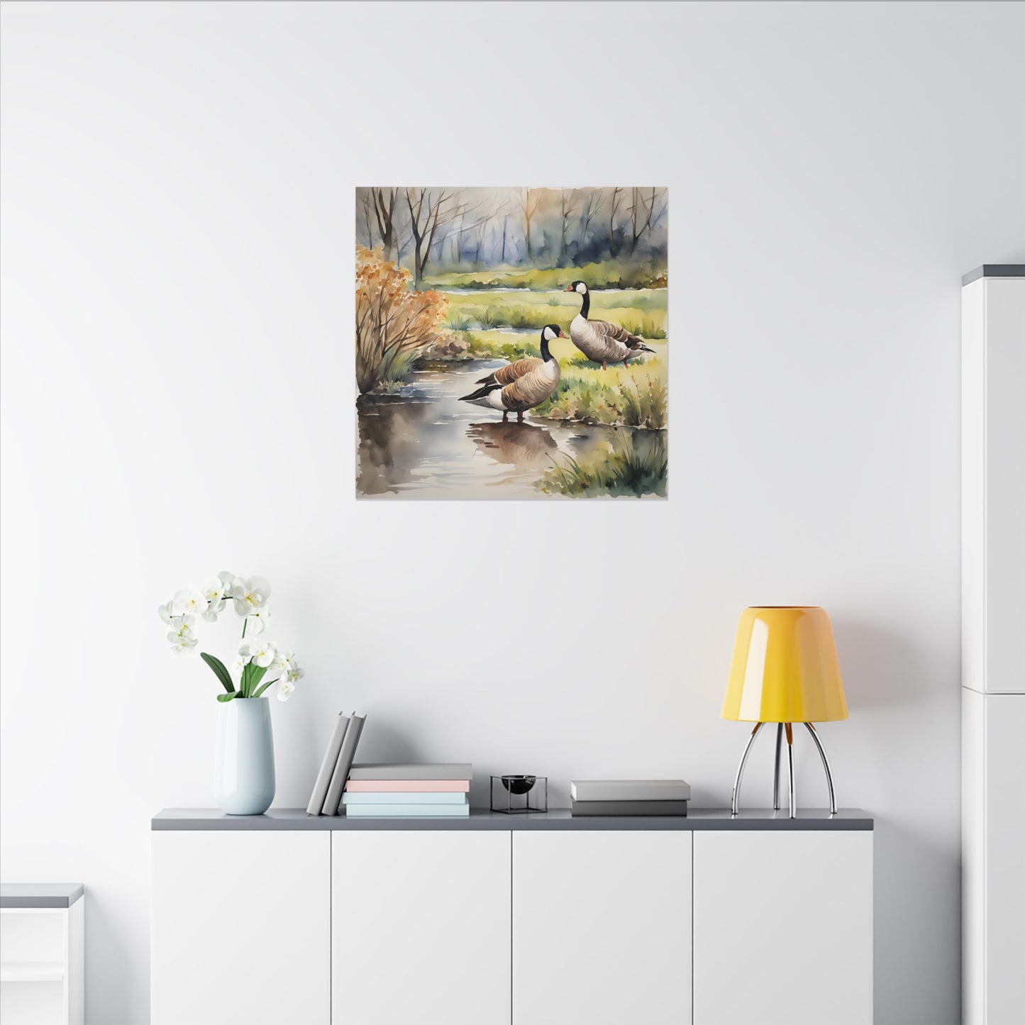 Matte Wall Canvas - Geese - The Great Outdoors Collection