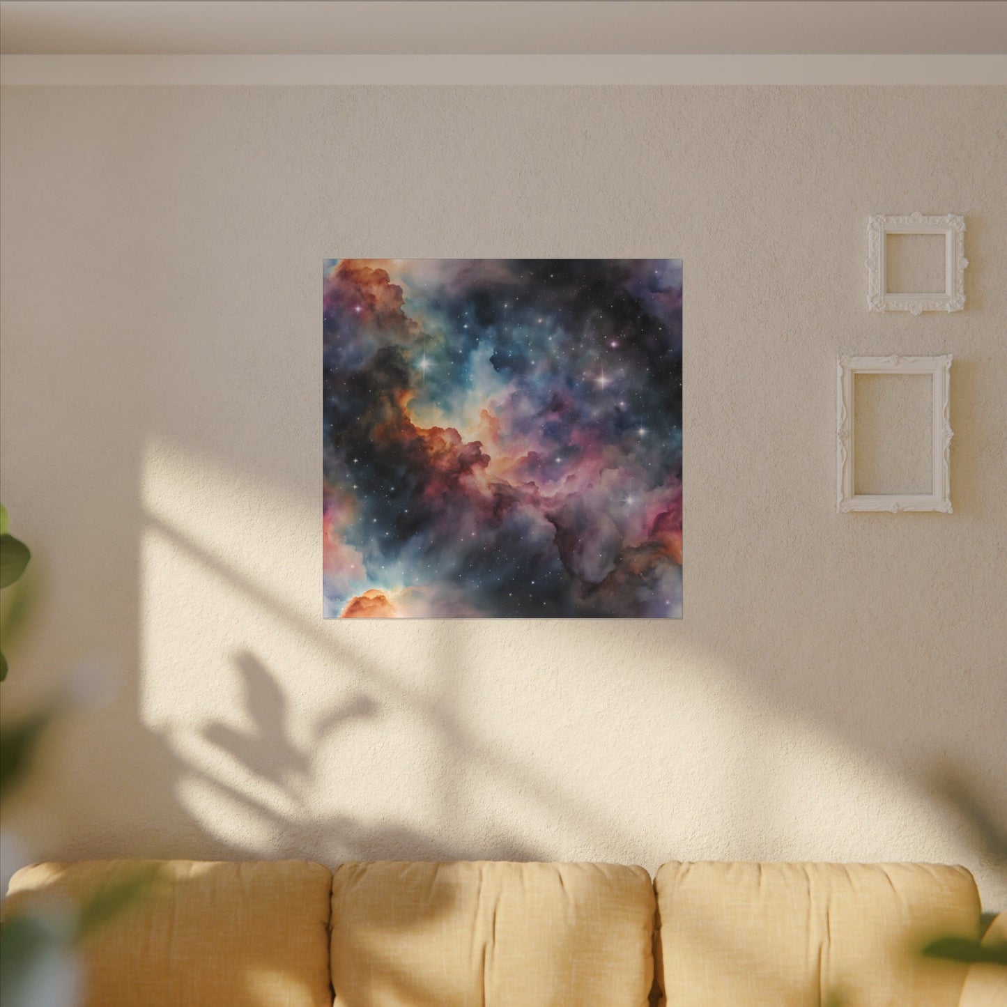 Matte Wall Canvas - Nebula Galaxy Two - Beyond the Stars Collection