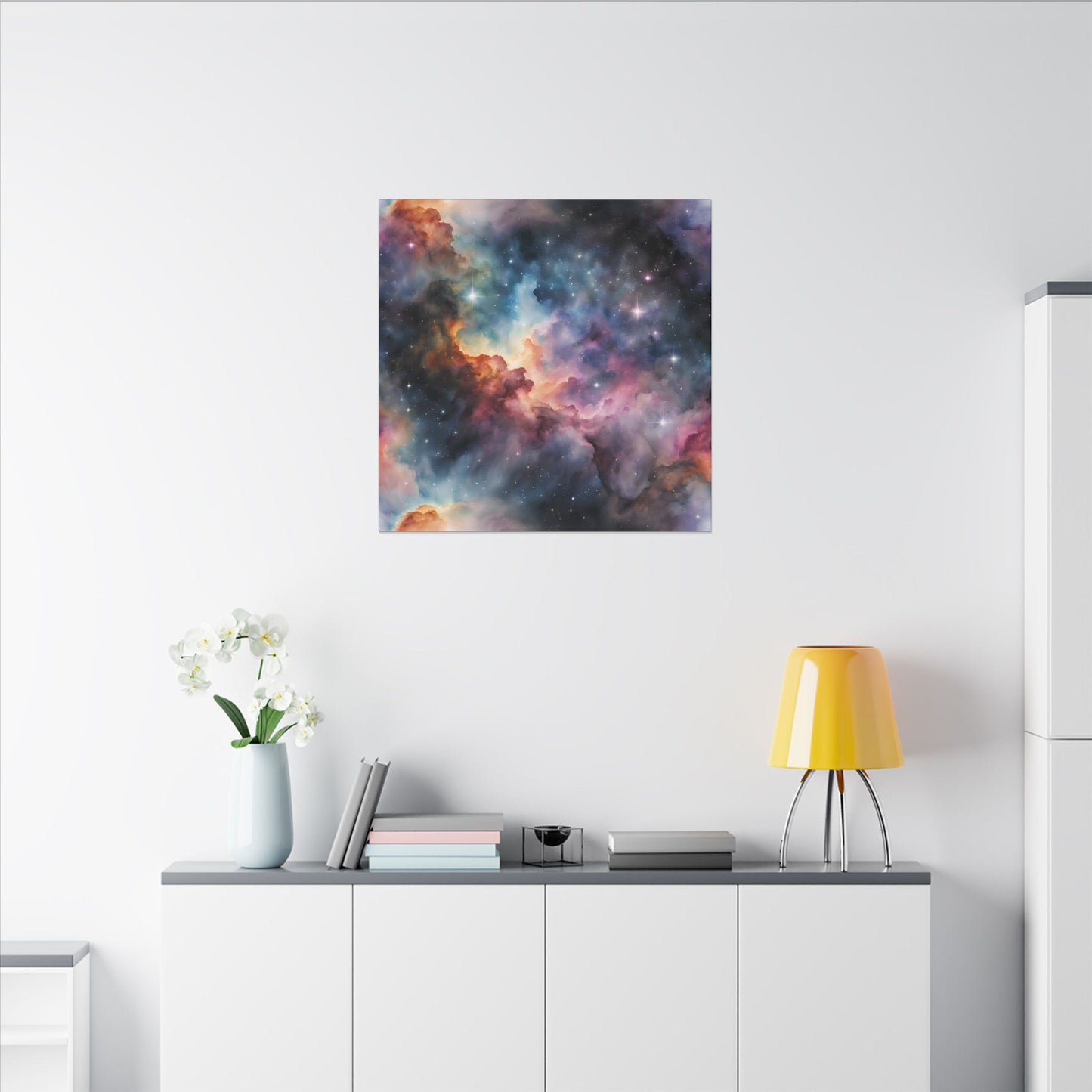 Matte Wall Canvas - Nebula Galaxy Two - Beyond the Stars Collection