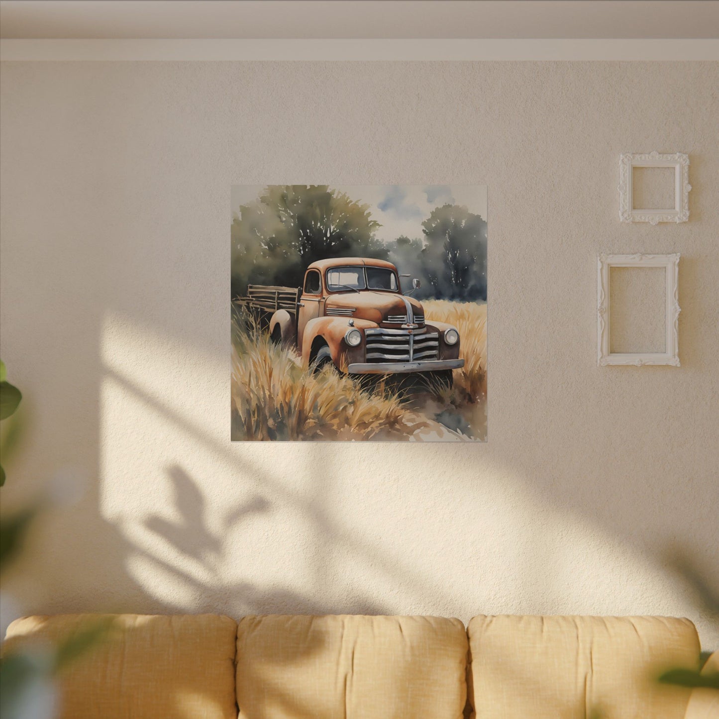 Matte Wall Canvas - Good Old Truck - Wheels & Wings Collection
