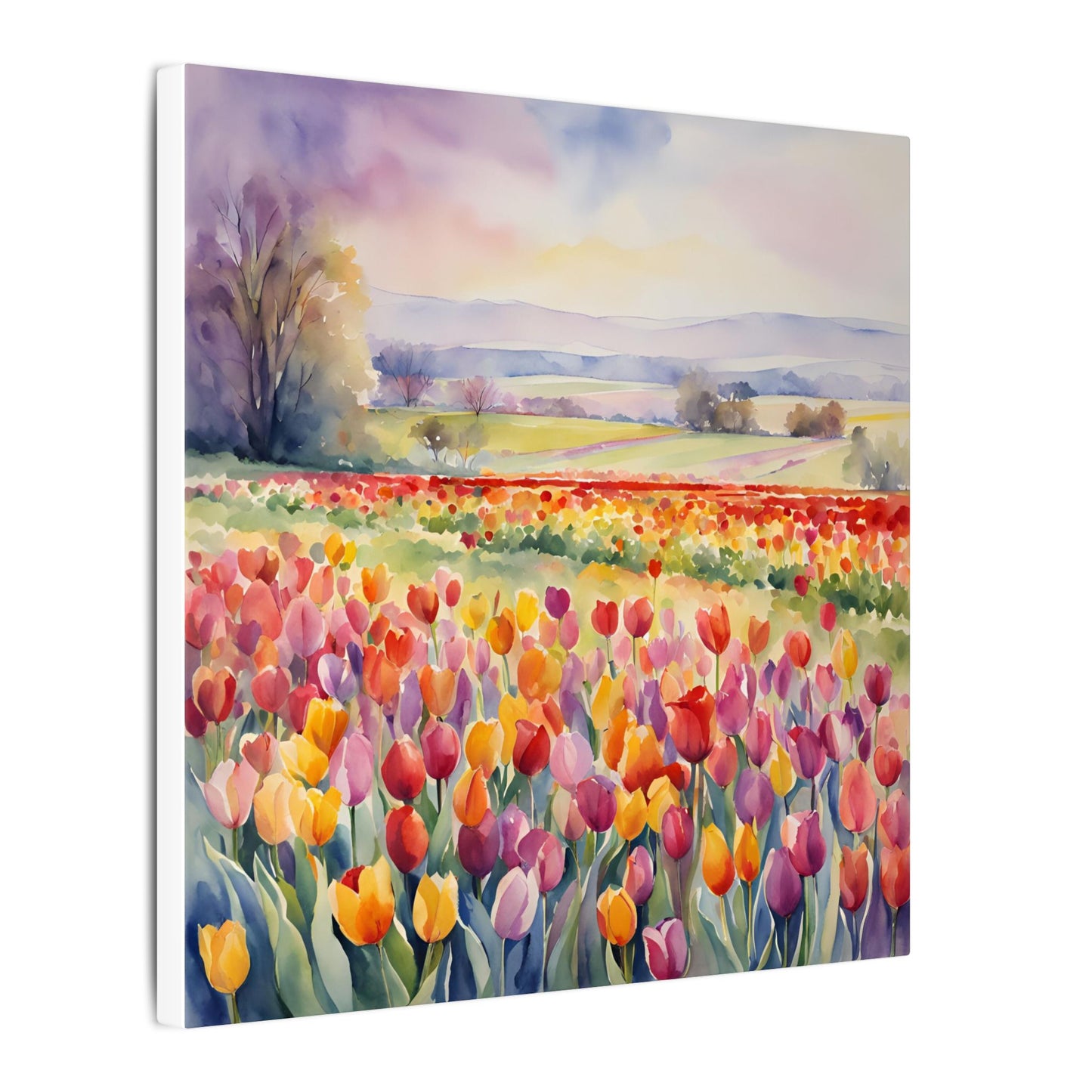 Matte Wall Canvas - Tulip - Bloom and Grow Collection