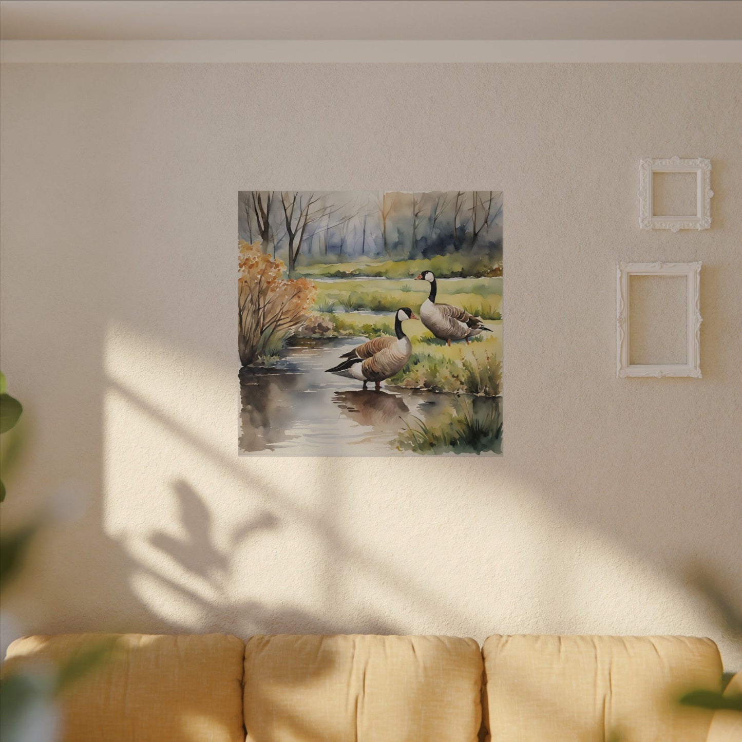 Matte Wall Canvas - Geese - The Great Outdoors Collection