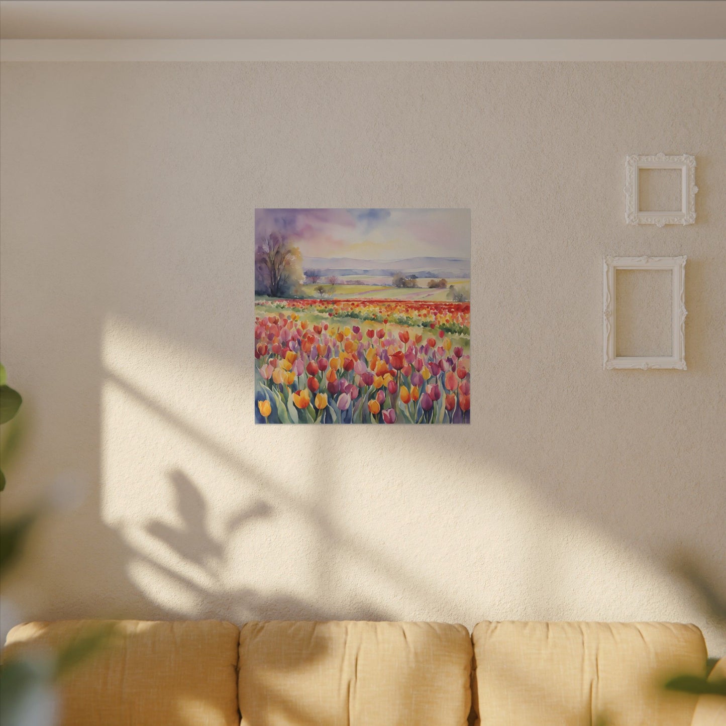 Matte Wall Canvas - Tulip - Bloom and Grow Collection