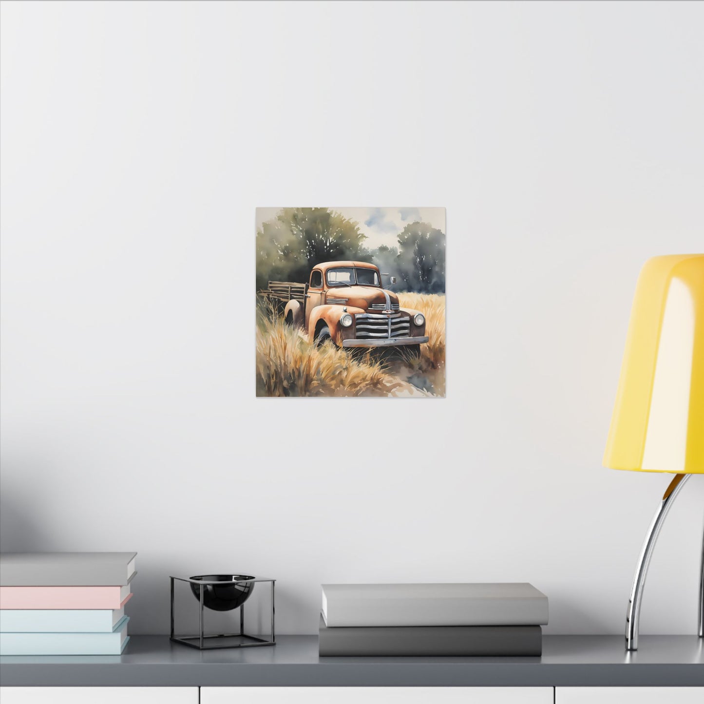 Matte Wall Canvas - Good Old Truck - Wheels & Wings Collection