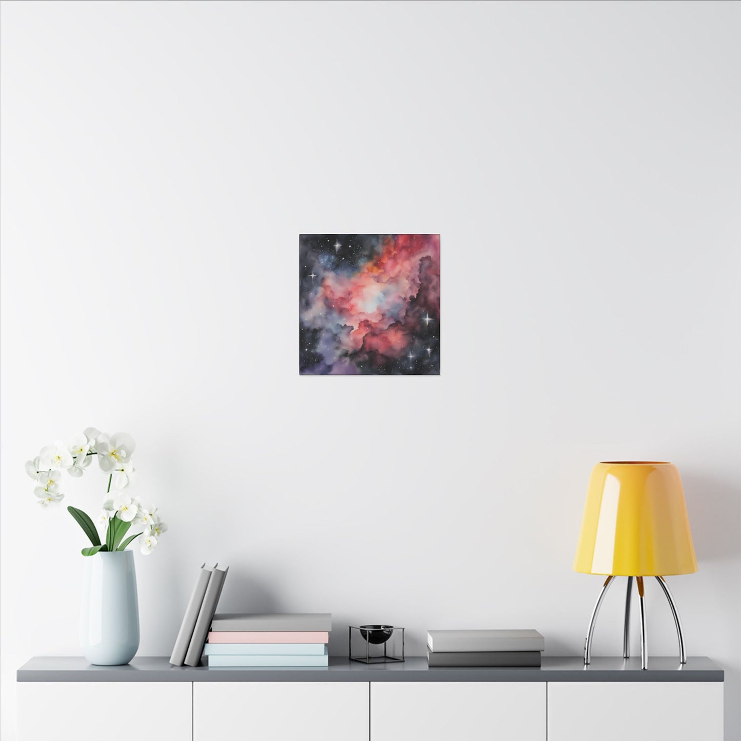 Matte Wall Canvas - Nebula Galaxy One - Beyond the Stars Collection