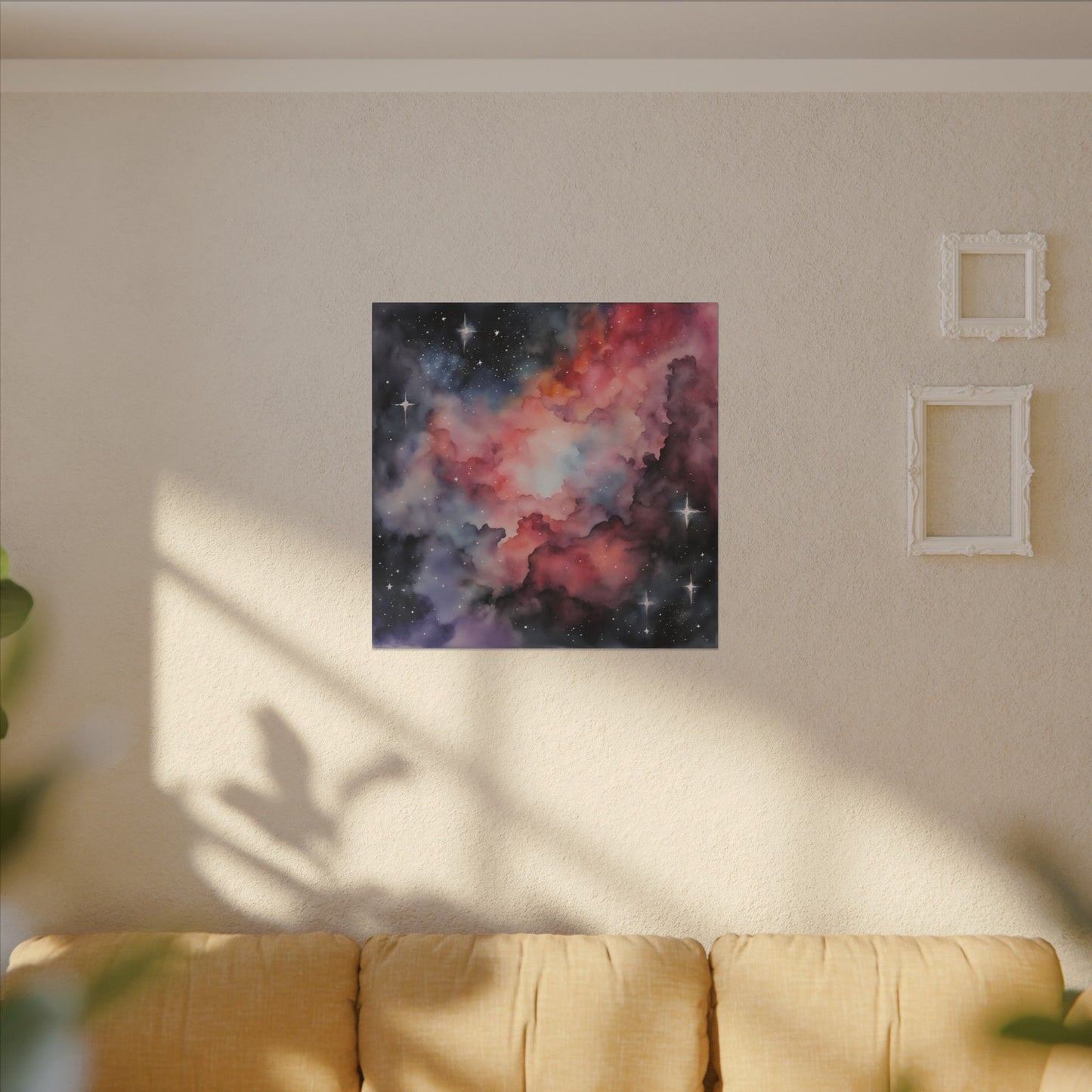 Matte Wall Canvas - Nebula Galaxy One - Beyond the Stars Collection
