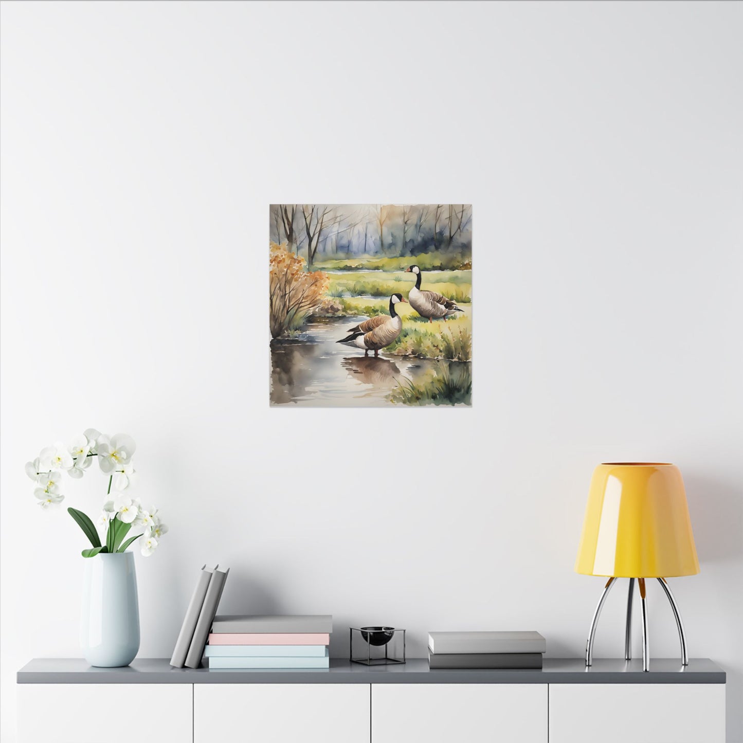 Matte Wall Canvas - Geese - The Great Outdoors Collection