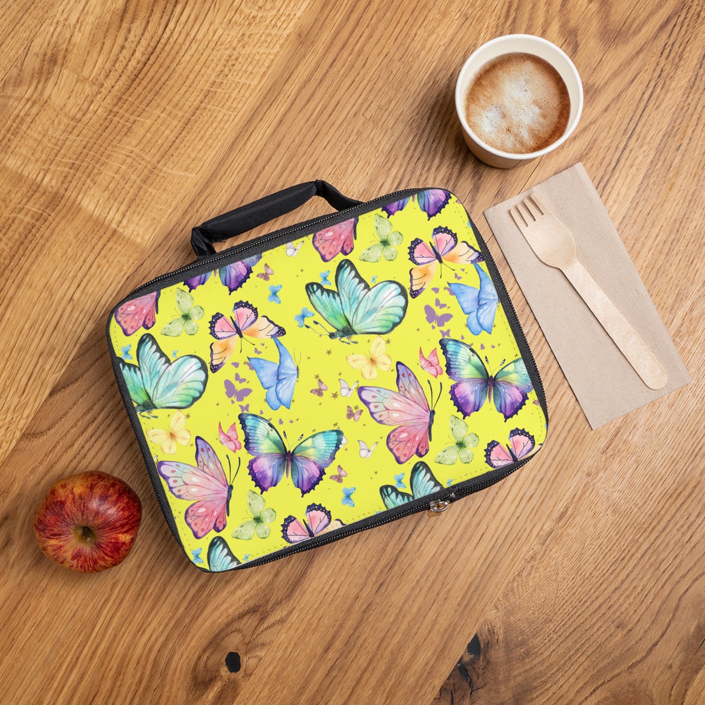 Lunch Bag - Butterflies - Butter