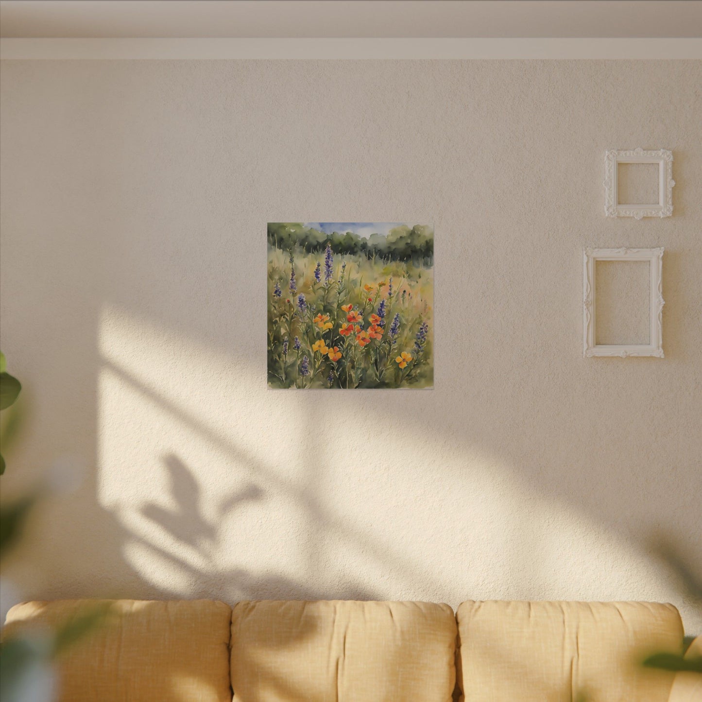 Matte Wall Canvas - Texas Wildflower - Bloom and Grow Collection