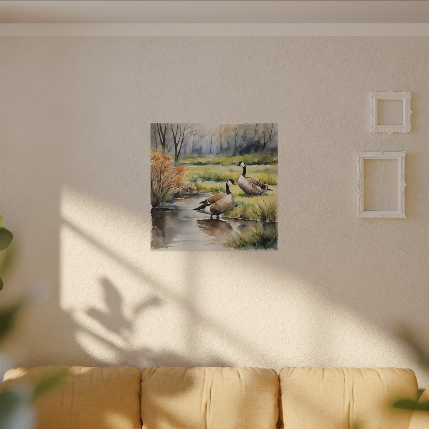 Matte Wall Canvas - Geese - The Great Outdoors Collection